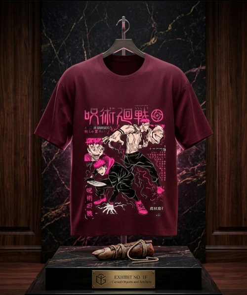 Cursed Vessel Streetwear Tee – Sukuna Edition