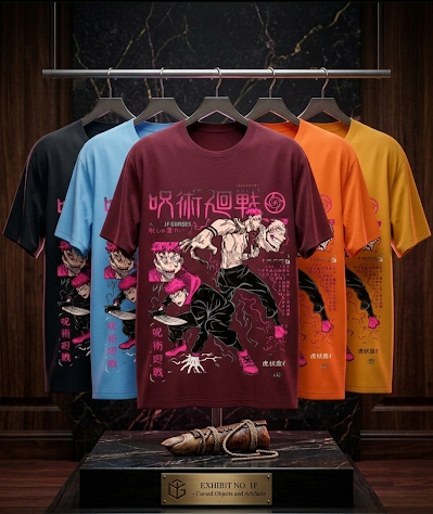 Cursed Vessel Streetwear Tee – Sukuna Edition